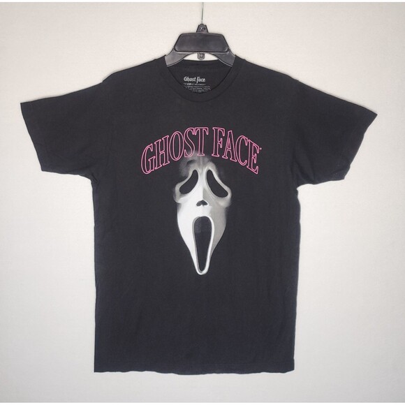 Ghost Face Scream Horror Halloween T-Shirt Mens Medium - Picture 1 of 4